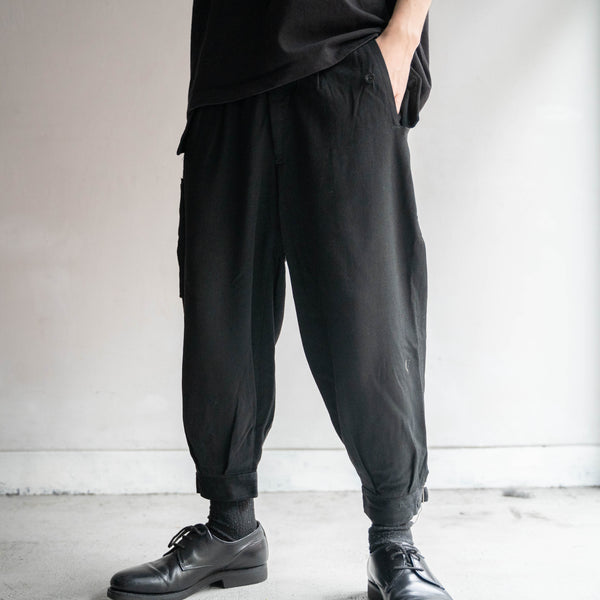 1970s Japan vintage black jodhpurs pants
