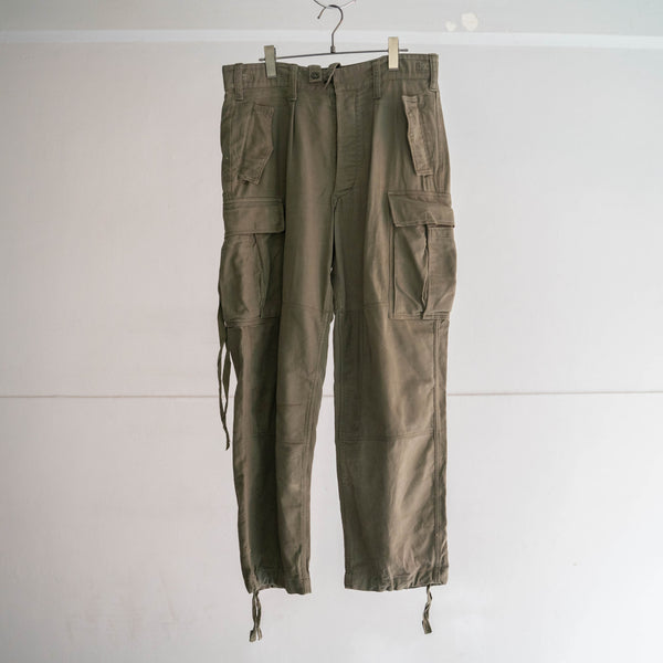 1960-90s German military cargo pants with flap pocket -1