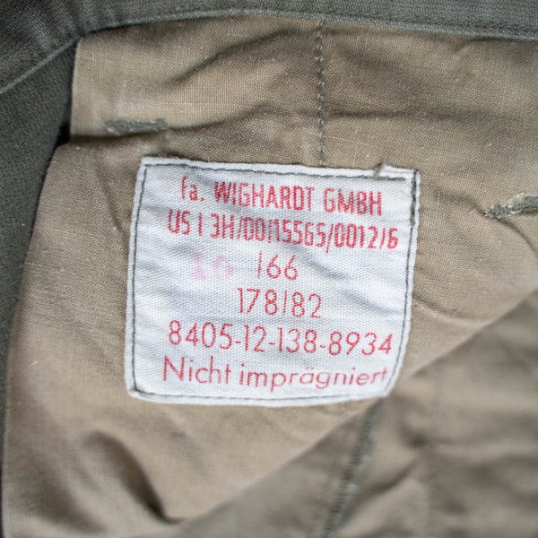1960-90s German military cargo pants with flap pocket -1