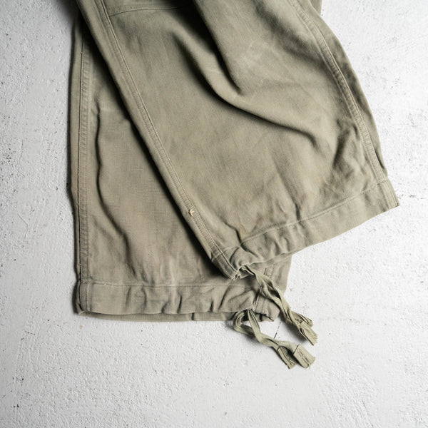 1960-90s German military cargo pants with flap pocket -1