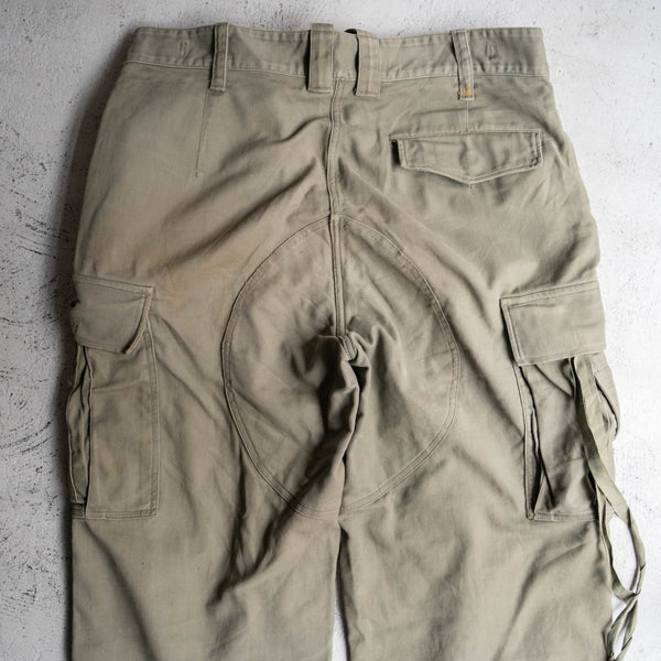 1960-90s German military cargo pants with flap pocket -1