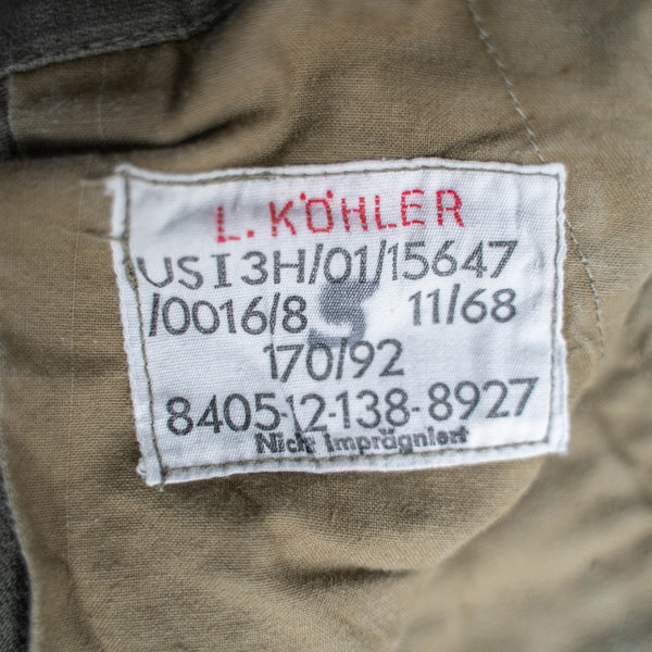 1960-90s German military cargo pants with flap pocket -2