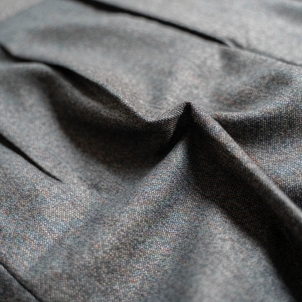 1990s japan vintage green chambray wool slacks