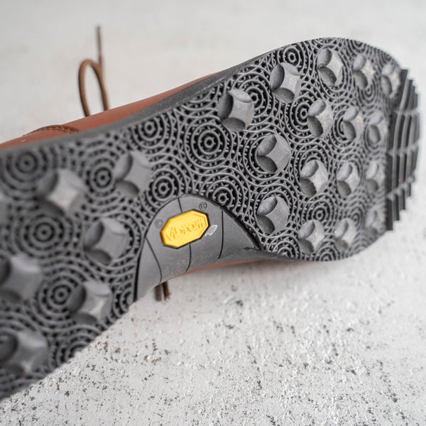 2000s Italy "CRISPI" leather sneaker 'dead stock' -light brown-