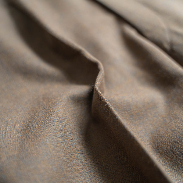 1970s Japan vintage brown based slacks with coin pocket
