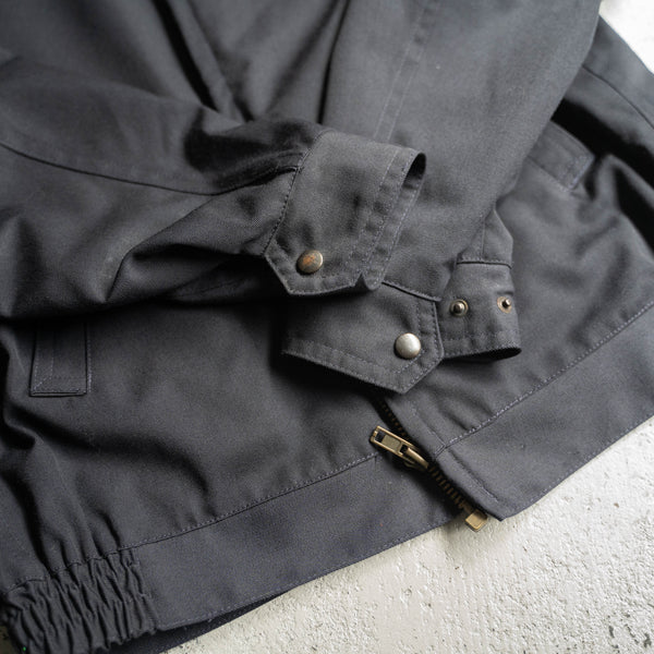 2000s Italian military navy work blouson with epaulettes