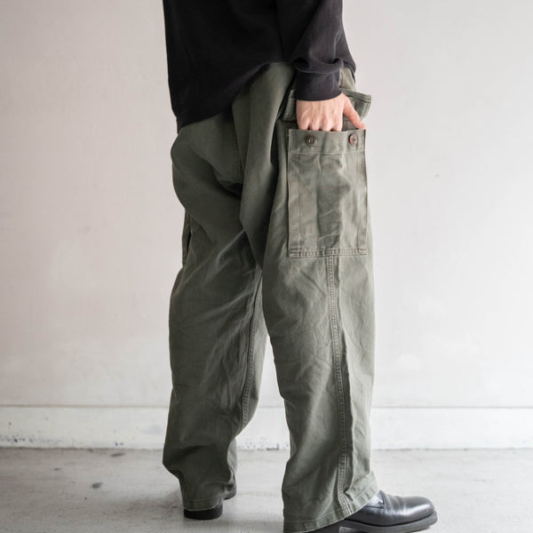 1960-90s German military cargo pants -2