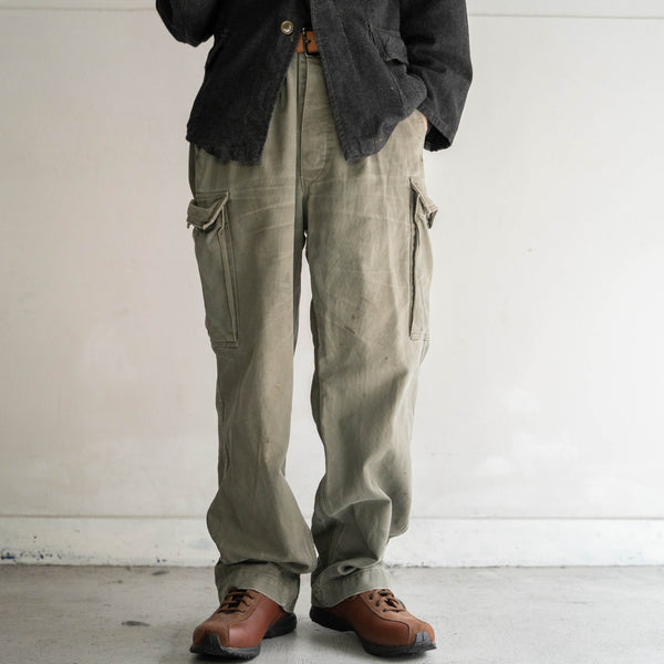 1960-90s German military cargo pants -1