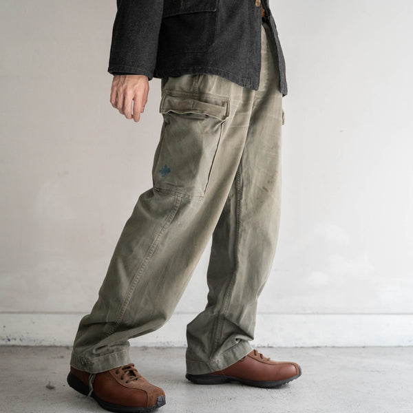 1960-90s German military cargo pants -1