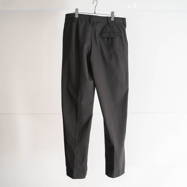 2000s Romanian military black color chino slacks