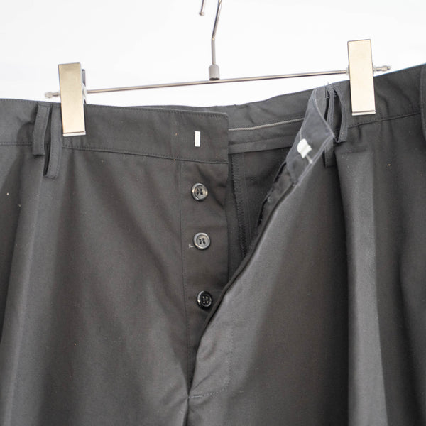 2000s Romanian military black color chino slacks