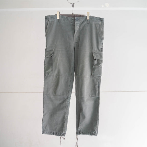 1980-90s German military gray based cargo pants