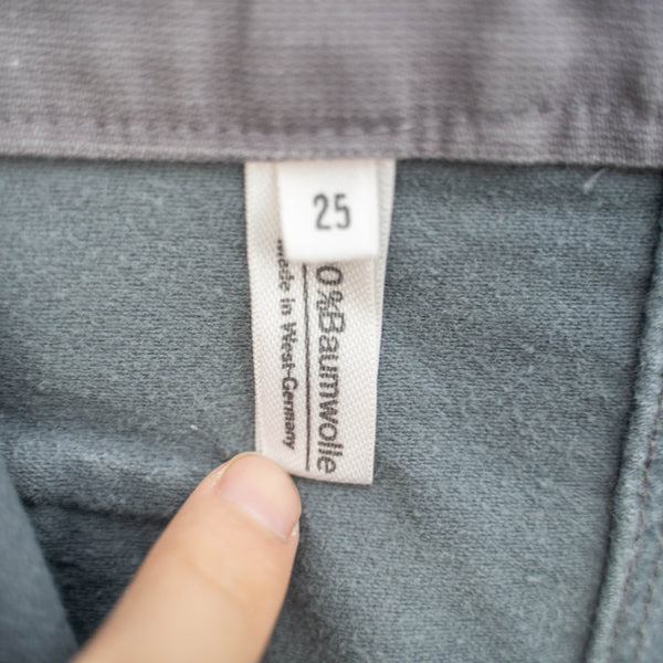 1980-90s German military gray based cargo pants