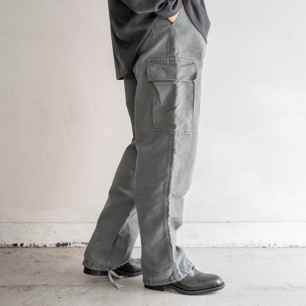 1980-90s German military gray based cargo pants