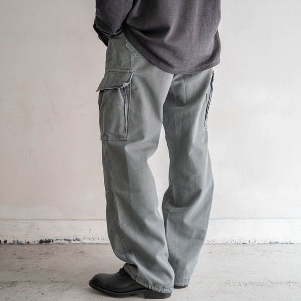 1980-90s German military gray based cargo pants