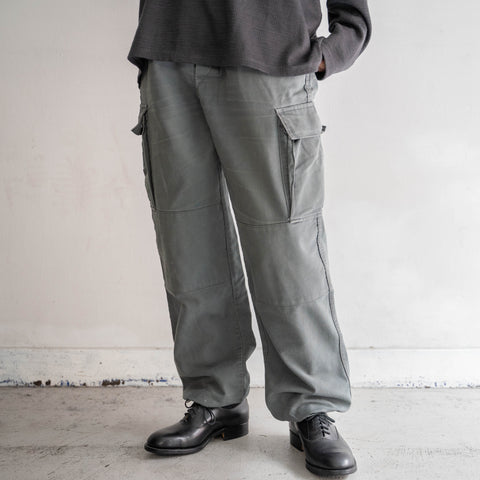 1980-90s German military gray based cargo pants