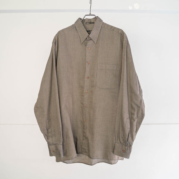 around 1990s Italy dark tone all-over pattern shirt