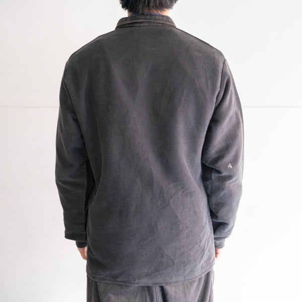 around1960s Germany black elephantskin work jacket -good fade-