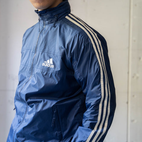 1990-00s 'Adidas' navy color nylon jacket