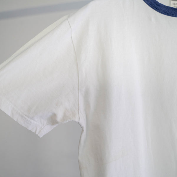 2000s German military white ringer T shirt