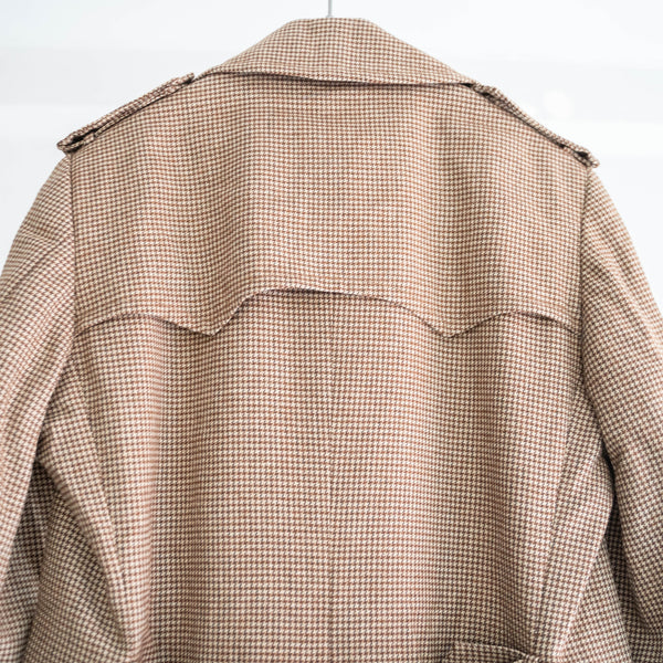 1970-80s Japan vintage wool trench coat