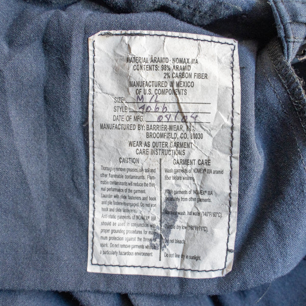 around 1990s Canadian military navy color cargo pants -with side adjuster & hem drawcord-