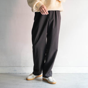 1990-00s British military black color No.3 dress pants