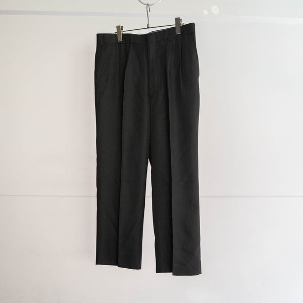 2000s Japan vintage black slacks -light weight- -1