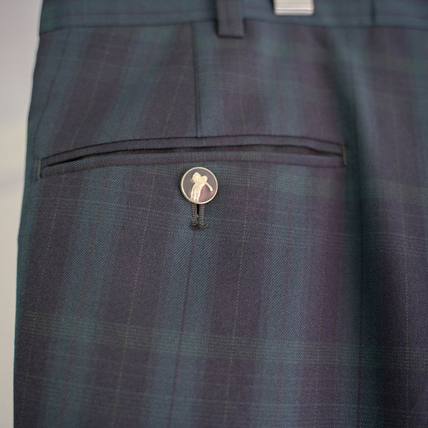 2000s BLACK WATCH slacks -light weight-