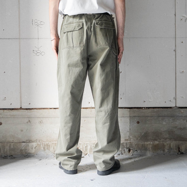 1980s  'Wrangler' khaki color ripstop cago pants