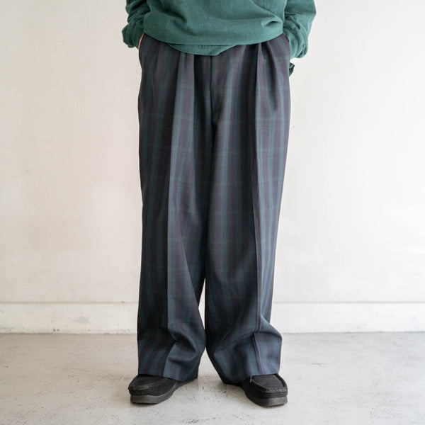 2000s BLACK WATCH slacks -light weight-
