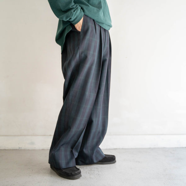 2000s BLACK WATCH slacks -light weight-