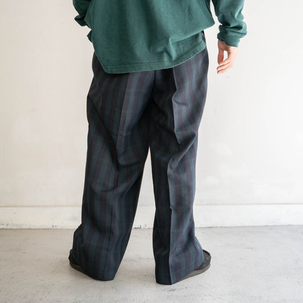 2000s BLACK WATCH slacks -light weight-