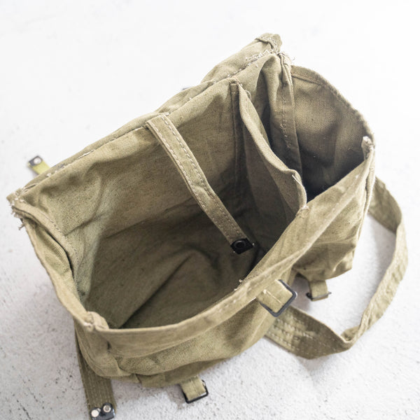 around 1970s Romanian military shoulder bag -green- 'dead stock'