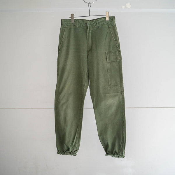 1980s Belgium military one-cargo pocket pants