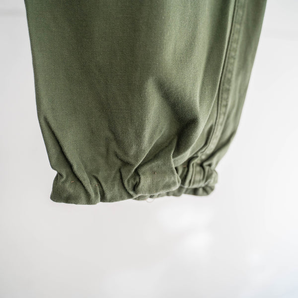 1980s Belgium military one-cargo pocket pants