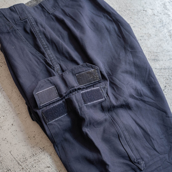 1990-00s German military navy cargo pants
