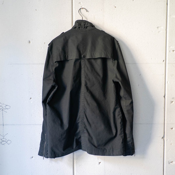 around 2000s black color military style jacket