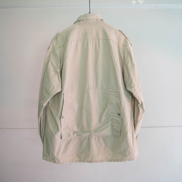 1970s beige hunting shirt -good gimmick-