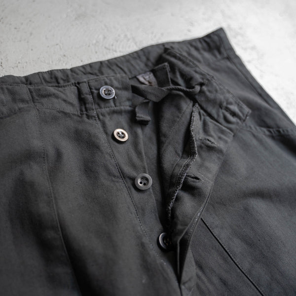 around 1980s Germany HBT easy work pants -over dyed-