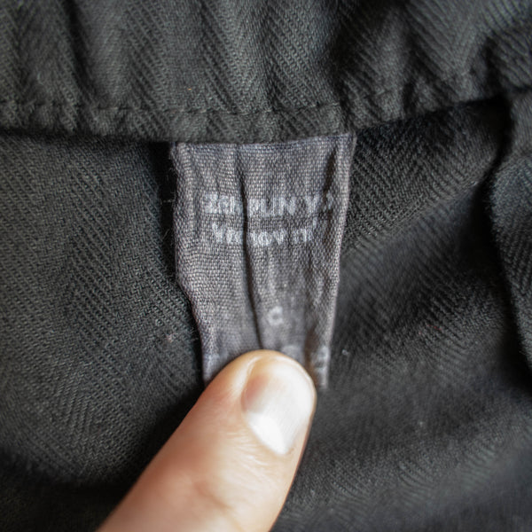 around 1980s Germany HBT easy work pants -over dyed-