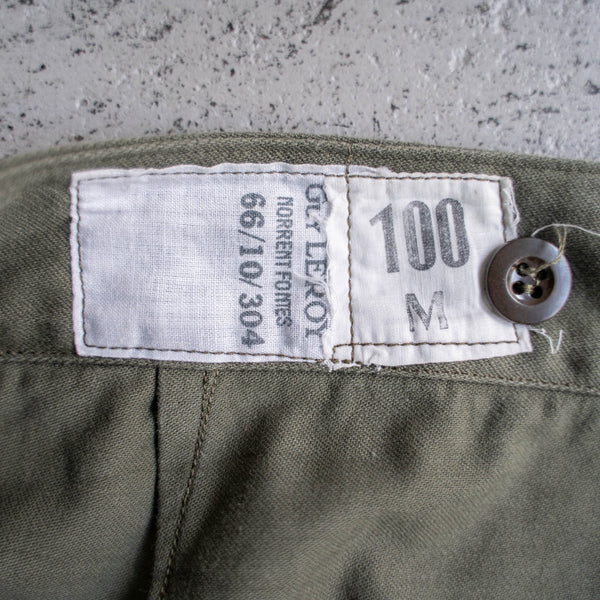 1960-80s French military M64 cargo pants -1