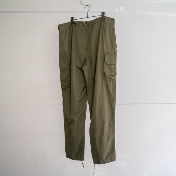1960-80s French military M64 cargo pants  "dead stock" -1
