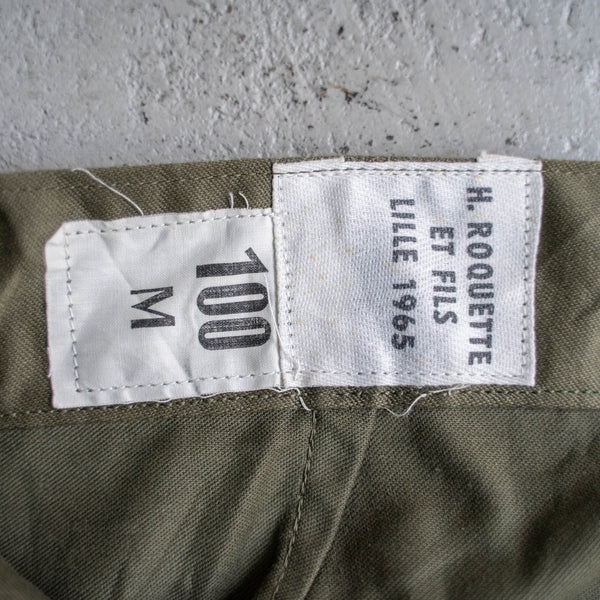 1960-80s French military M64 cargo pants  "dead stock" -1