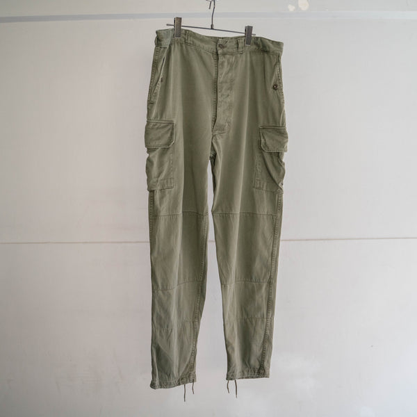 1960-80s French military M64 cargo pants -2