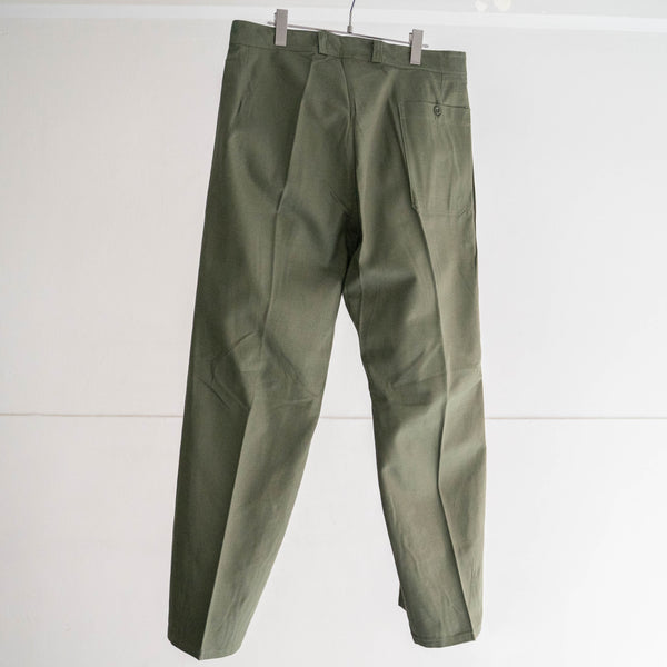 1950-60s french military mechanic pants 'dead stock'