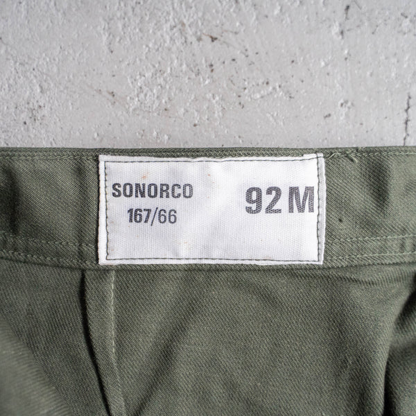 1950-60s french military mechanic pants 'dead stock'