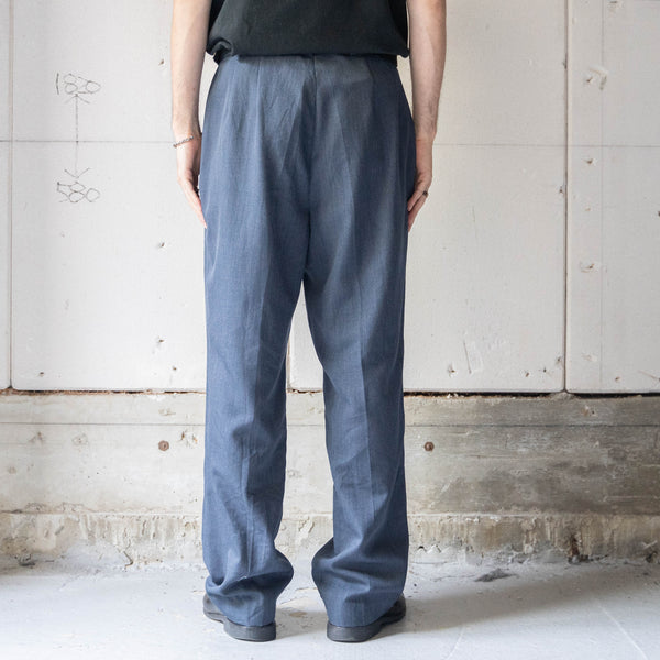 1990-00s British military navy color No.2 dress pants 'RAF'