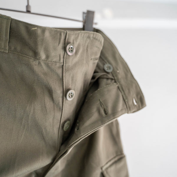1970s French military M64 cargo pants -68M- 'mint condition'