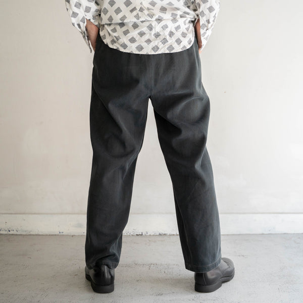 1990s SUMIKURO 1 tuck chino pants -good fade-